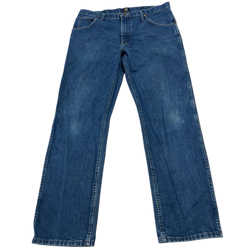 Wrangler Jeans Men's 36x32 Blue 47MWZ Regular Fit Premium Performance Cowboy Cut